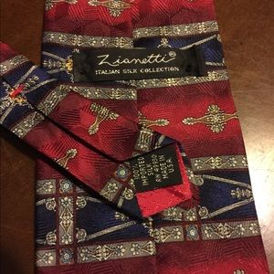 Zianetti Italian 100% silk tie